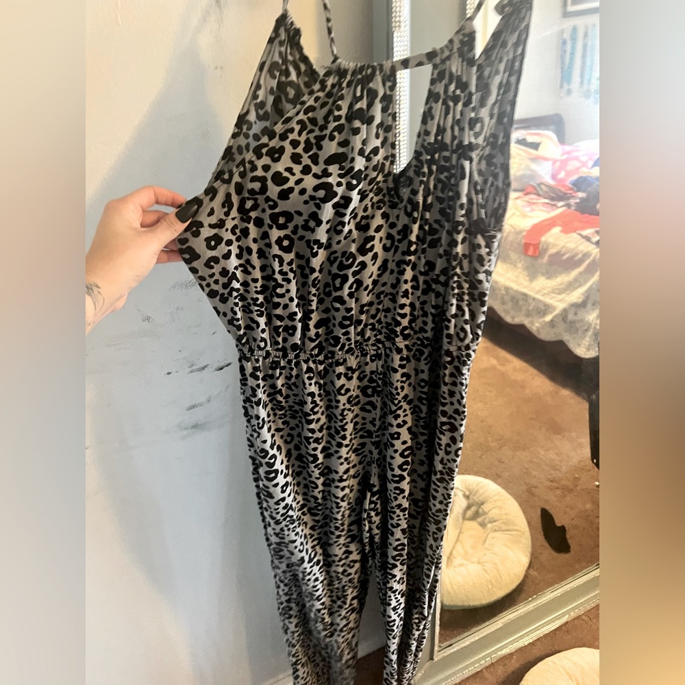 Leppard jumpsuit